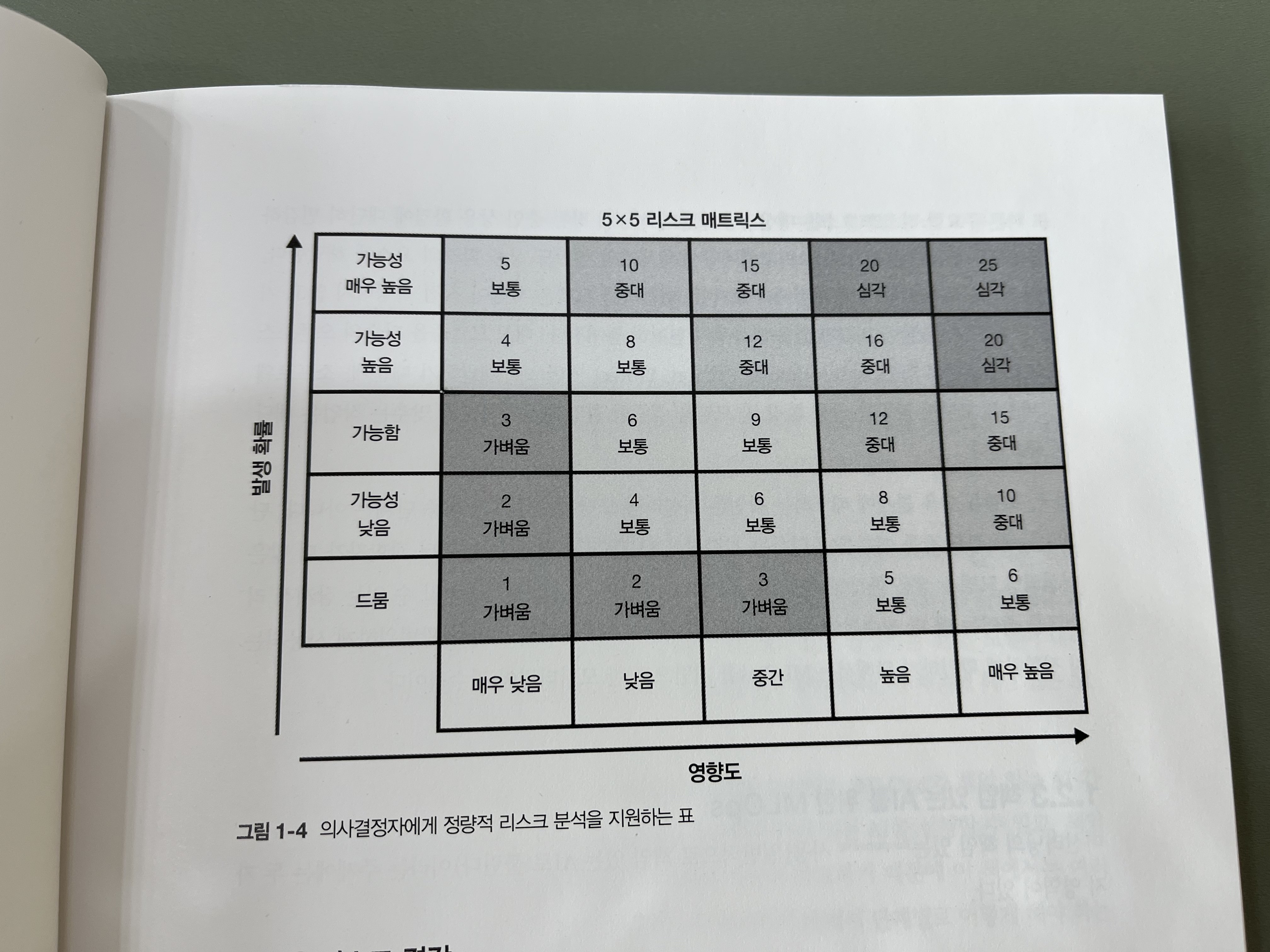 머신러닝 모델의 리스크를 측정하기 위한 리스크 매트릭스